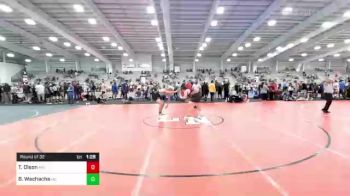 220 lbs Round Of 32 - Tanner Olson, MN vs Ben Wachacha, NC