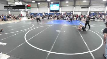 95 lbs Quarterfinal - Izayah Cordova, Desert Dogs WC vs Max Perez, California Grapplers
