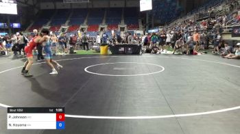 126 lbs Rnd Of 32 - Presley Johnson, Missouri vs Noah Koyama, Washington