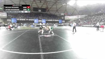 Boys 1B/2B 144 Cons. Round 1 - Jayden Woodward, Darrington vs Micaiah Richards, North Beach