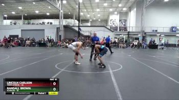 170 lbs Round 2 (4 Team) - Lincoln Carlson, Terps Xtreme vs Randall Brown, Scanlan