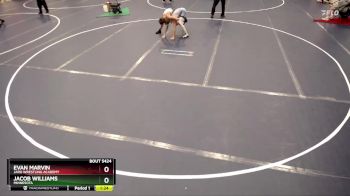 106 lbs Cons. Semi - Evan Marvin, JARO Wrestling Academy vs Jacob Williams, Minnesota