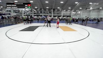 91 lbs Consi Of 8 #2 - Mason Regan, Doughboys WC vs Sonny Tildsley, Doughboys WC