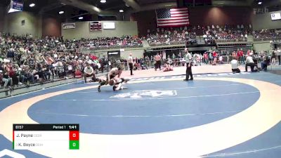 Quarterfinal - Keagan Boyce, Desert Hills vs Jancen Payne, Cedar City