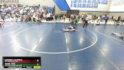 116 lbs 5th Place Match - Camden Caufield, Roy Wrestling Club vs Mark Tate, Stallions Wrestling Club