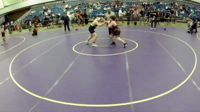 14U Boys - 225 lbs Champ. Round 1 - Kasjan Wnuk, South Side Wrestling Club vs Oliver Conley, Intense Wrestling Club