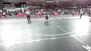 150 lbs Cons. Round 2 - Michael Blohm, Lakeland Wrestling Club vs Declan Flaherty, Campbellsport