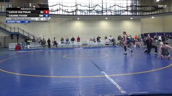 131 lbs 3rd Place Match - Cieanna Ficken, Hawkeye Community College vs Caitlin Van Praag, Southeastern Community College