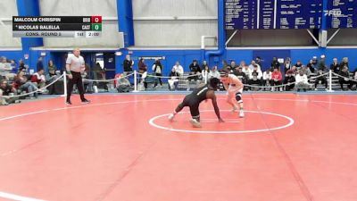 141 lbs Cons. Round 5 - Nicolas Balella, Castleton vs Malcolm Chrispin, Bridgewater State