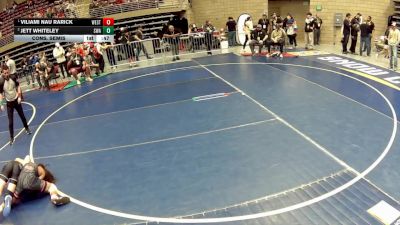 97 lbs Cons. Semis - Jett Whiteley, Sanderson Wrestling Academy vs Viliami Nau Rarick, Westlake