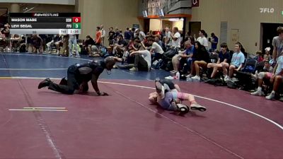 90 lbs Round 3 (6 Team) - Mason Mabe, BS Wrestling vs Levi Segal, Panhandle Punishers