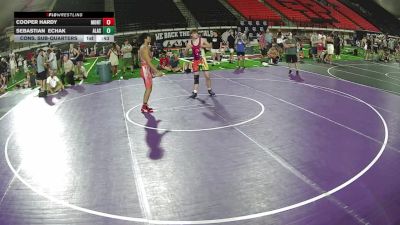 157 lbs Quarters - Wallace Evans, Alaska vs Luke Nakai, Hawaii