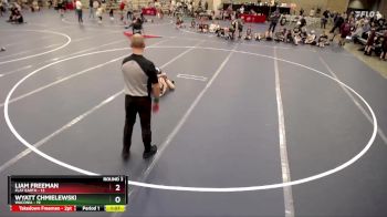 76 lbs Round 2 (4 Team) - Wyatt Chmielewski, Waconia vs Liam Freeman, Flat Earth