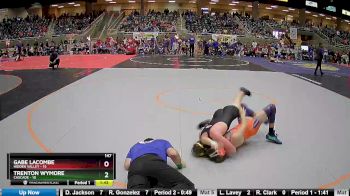 147 lbs Round 3 (4 Team) - Gabe Lacombe, Hidden Valley vs Trenton Wymore, Cascade