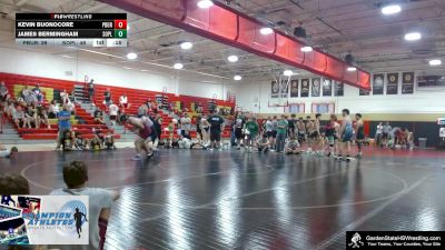 High School - 174 lbs Quarterfinals (8 Team) - Kevin Buonocore, Phillipsburg vs James Bermingham, South Plainfield