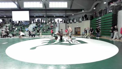 285 lbs Champ. Round 1 - Lukas Zalota, Malvern Prep vs Kolin Baker, Trinity