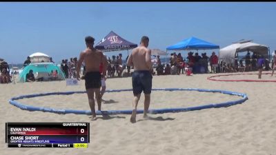 80 kg Quarterfinal - Evan Ivaldi, California vs Chase Short, Greater Heights Wrestling