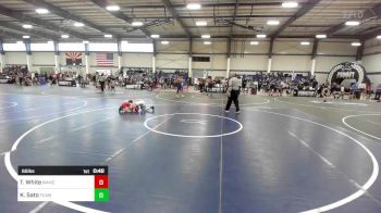 65 lbs 3rd Place - Treagen White, Mancos Bluejays vs Kingston Sato, Team Aggresion