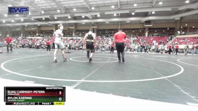 175 lbs Quarterfinal - Rylon Kaeding, Jackson County vs Elihu Carmody-Peters, Manhattan