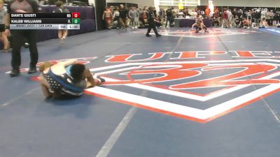 126 lbs Consi Of 64 #2 - Dante Giusti, MA vs Kaleb Williams, FL