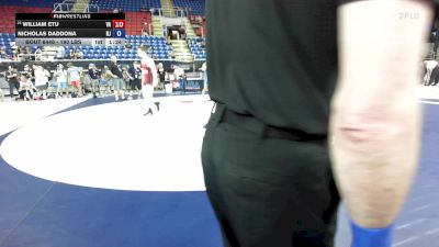 190 lbs Champ. Rd Of 64 - William Etu, VA vs Nicholas DAddona, NJ