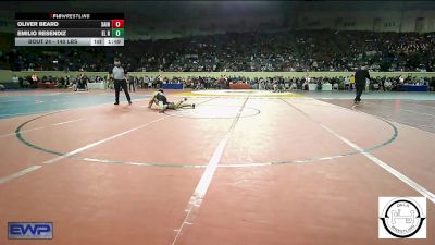 140 lbs Round Of 64 - Oliver Beard, Saint's Wrestling Club vs Emilio Resendiz, El Reno