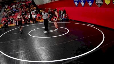 127 lbs Cons. Round 2 - Colt Snyder, Meyersdale Area Hs vs Ricky Hammel, West Allegheny Hs