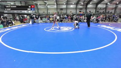 132 lbs Cons. Semis - Mick Dobbs, Interior Grappling Academy vs JJ Jump, Newberg High School Wrestling