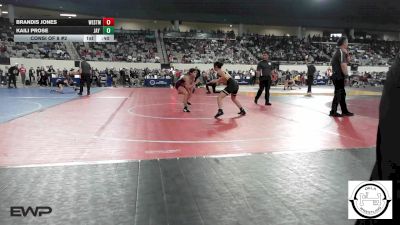 105 lbs Consi Of 8 #2 - Brandis Jones, Westmoore Wresting vs Kaili Prose, Jay Junior High