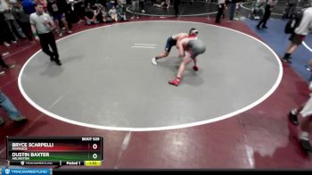 160 lbs Champ. Round 3 - Bryce Scarpelli, Riverside vs Dustin Baxter, Arlington