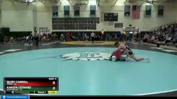 152 lbs Round 2 (4 Team) - Karsen Leonard, Scottsbluff vs Quirt Carroll, Eaton