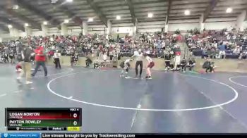 109 lbs Champ. Round 2 - Logan Norton, Lone Peak vs Payton Rowley, Westlake