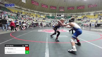 70 lbs Consolation - Michael Remetic, Conway Wrestling Club vs James Boykin, Mountain Home Flyers Youth Wrestling Club