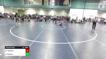 80 lbs Consi Of 16 #2 - Michael Newton, RI vs Andrew Gomez, PA