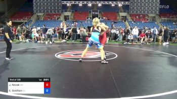 195 lbs Rnd Of 128 - Joey Novak, Minnesota vs Ethan Goldfain, Colorado