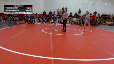 120 lbs Quarterfinal - Sydney Preston, Moffat vs Heidi Huckstep, Westlake