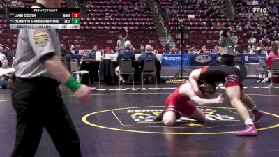 160 lbs Preliminaries - Liam Costa, Moon Area vs Quentin Hammerstone, Easton