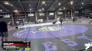 130 lbs Round 1 - Ryleigh Gunter, CWC (Chargers Wrestling Club) vs Sophia Perez, Grindhouse WC