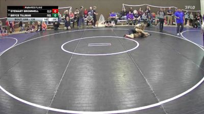 138 lbs Cons. Round 5 - Bryce Tillman, Peninsula vs Stewart Bromwell, Cleveland
