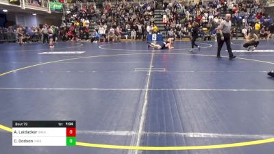 139 lbs R-64 - Austin Laidacker, Greater Latrobe vs Camden Dodson, Chestnut Ridge