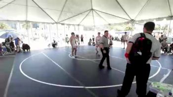 157 lbs Quarterfinal - Evan Manzo, Engage vs Alex Campos, Clairemont Wrestling