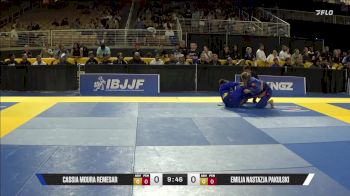 Emilia Nastazja Pakulski vs Cassia Moura Remesar 2025 Pan Jiu Jitsu IBJJF Championship