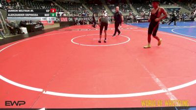 108 lbs Quarterfinal - Jarron Beltran Jr., Valiant Prep vs Alekzander Espinoza, MANTANONA-TC