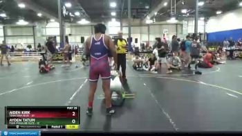 135 lbs Finals (8 Team) - Ayden Tatum, Peer Pressure Elite vs Aiden Kirk, Team Iowa Blue