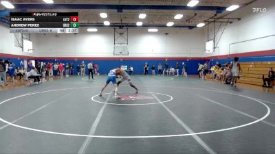 133 lbs Finals (2 Team) - Isaac Ayers, Luther(2) vs Andrew Perez, Ursinus(2)