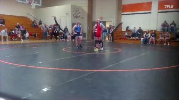 Girls 170 lbs Quarterfinal - Savannah Irvin, St. Marys vs Lennox Dooley, Jeff West