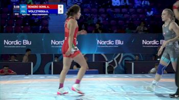 62 kg 1/8 Final - Alejandra Romero Bonilla, Mexico vs Aleksandra Wolczynska, Poland