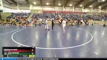 115 lbs Round 5 (10 Team) - Brooklyn Pace, UTAH2 vs Sky Shelmerdine, MONTANA