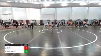 141 lbs Consolation - Jared Dinh, Gardner-Webb vs Caden McCrary, UNATT-University Of North Carolina