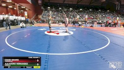 3A-215 lbs Cons. Round 2 - Chase Graves, Torrington vs Alejandro Hernandez, Pinedale